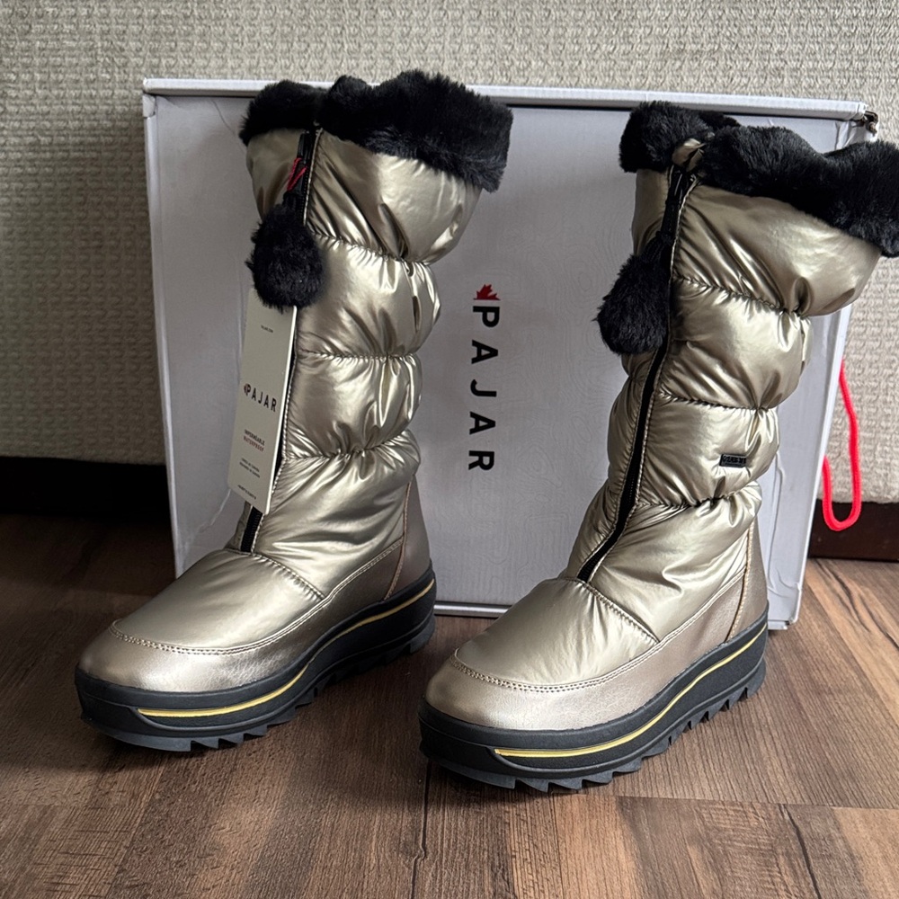 Pajar Toboggan Gold Stellare Winter Boots